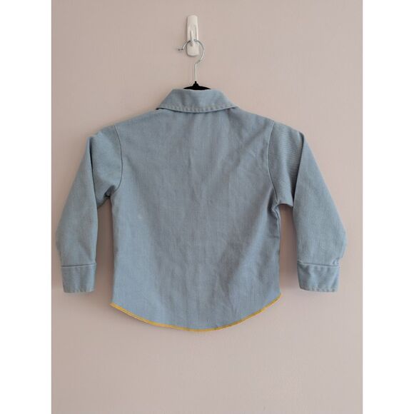 Vintage Kids Health-tex Western Button Down Shirt size 7 - Picture 4 of 5